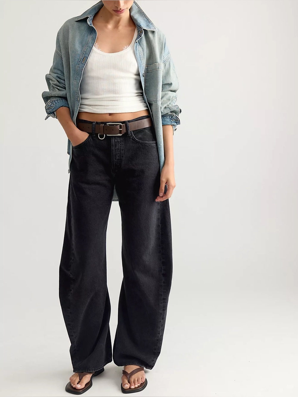 Agolde Spiral Twisted Seam Jeans vanta